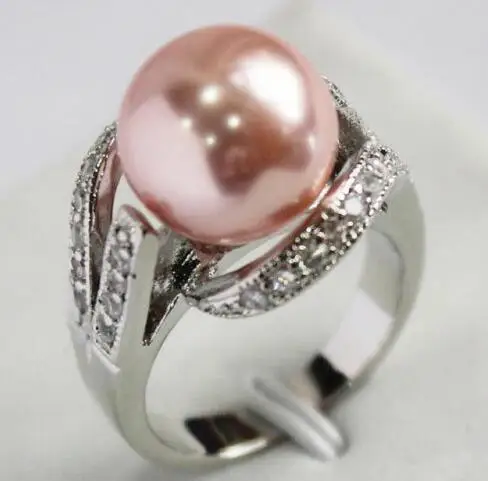

Free shipping wholesale Pretty 6mm Opal Bead 13X15MM Marcasite 925 Sterling Silver Ring 7/8/9/10