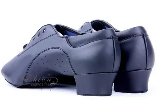 Бесплатная доставка новинка 2017 дешевые мужские черные туфли для танцев сальсы