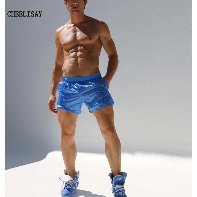 

Summer Swimwear Men Shorts Swimsuits Swim Trunks Boxer Shorts Surf Board Swim Suits