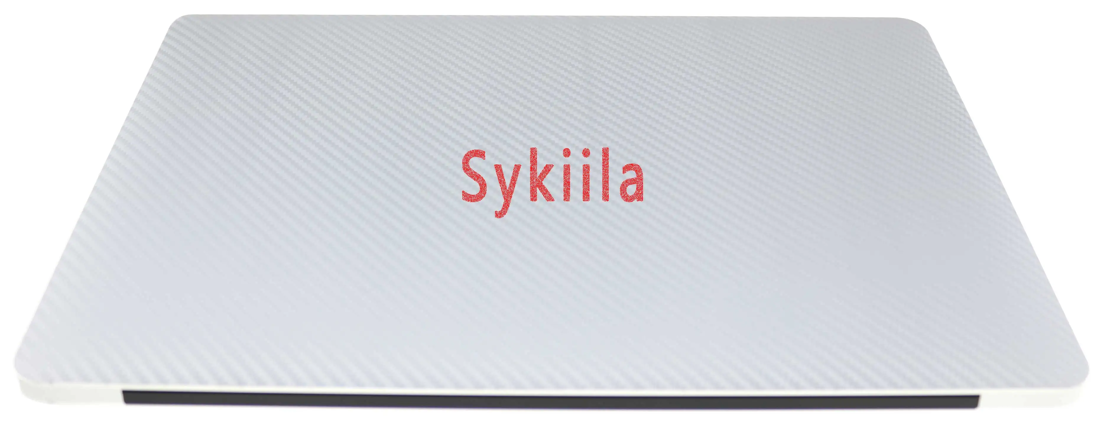 Sykiia для Macbook кожи из углеродного волокна Air 11 13 Pro 13 15 16 retina 12 крышка всего тела Защитная Наклейка Виниловая наклейка серебро