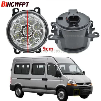 

2x Car Exterior Accessories H11 LED Fog Lamps Front Bumper Lights For Renault Master II 1998-2010