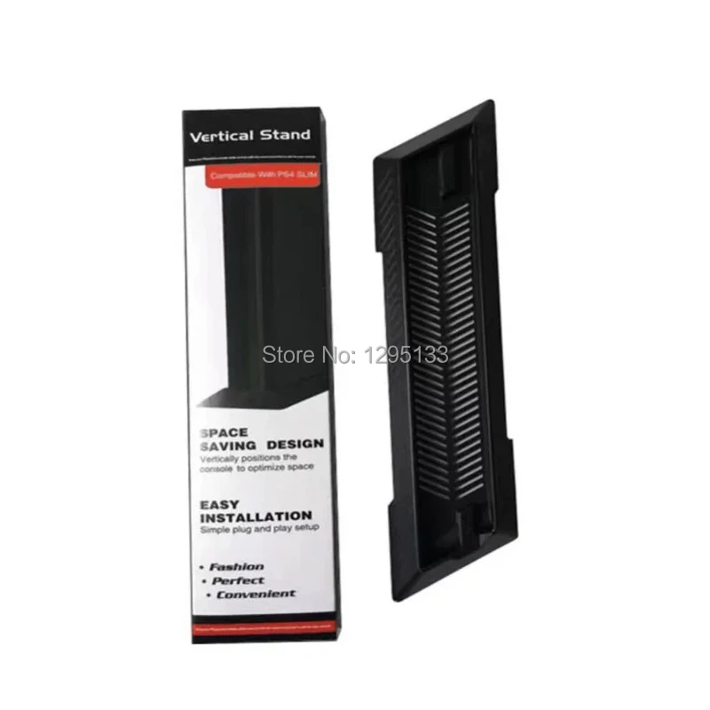 

10pcs/lot PS4 Slim Base Vertical Stand Holder for Sony Playstation 4 Slim Console Support