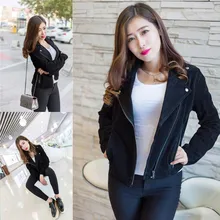 Новинка Srping, женская кожаная куртка, пальто из свиной кожи, Повседневная тонкая натуральная кожаная куртка, черная, высокое качество