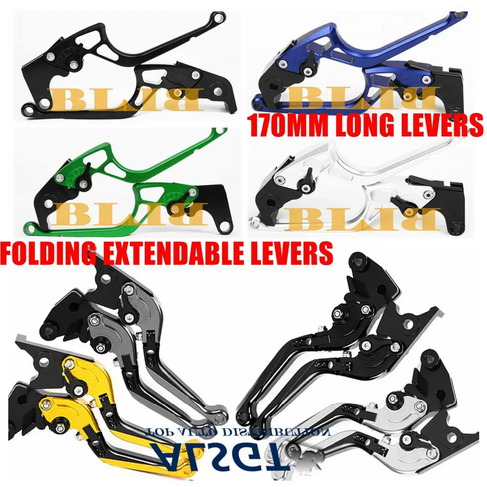 For MV Agusta brutal 910 All Years CNC Motorcycle Foldable Extending / 170mm Brake Clutch Lever Moto Folding Extendable | Автомобили и