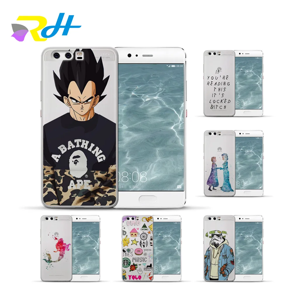 Чехол для Huawei P20 lite Comic character P8 2017 Coque Etui P10 Lite Plus Pro|Чехлы-накладки| |