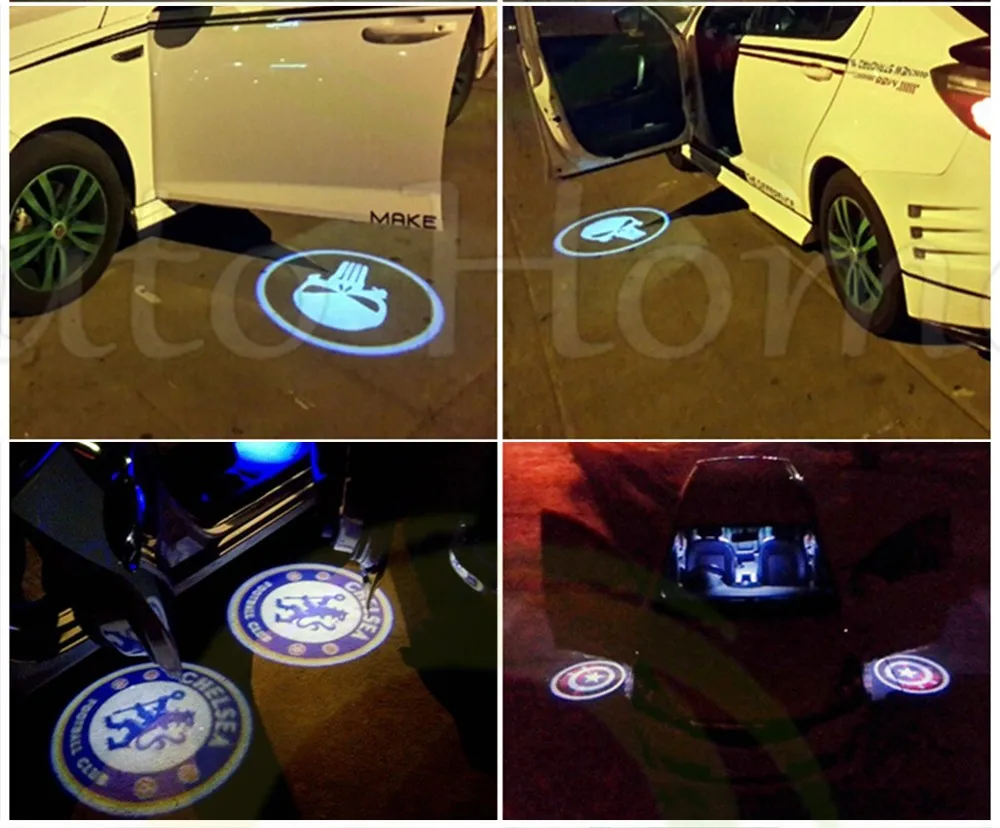WiFi Laser Guest Welcome Light Of Nissan Qashqai Dualis J10 J11 on site