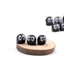 10 יחידות מיקרו טחב נוף קישוט שחור Briquettes פחם שחור חומר Diy קישוט הבית סיטונאי הגינה מיניאטורות(China)