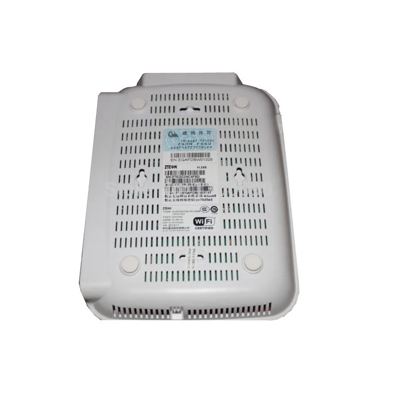 ZTE F660 GPON ONT 4 LAN + 2 голоса Wi Fi USB 3 0 Версия оптический сетевой терминал английская