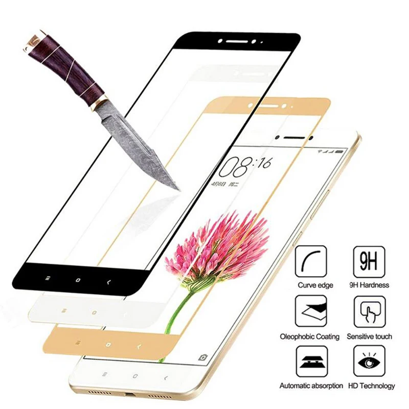 Защитный стеклянный чехол для XIaomi Redmi 4x закаленное стекло xiomi redmi4x redmi4 redmi4a