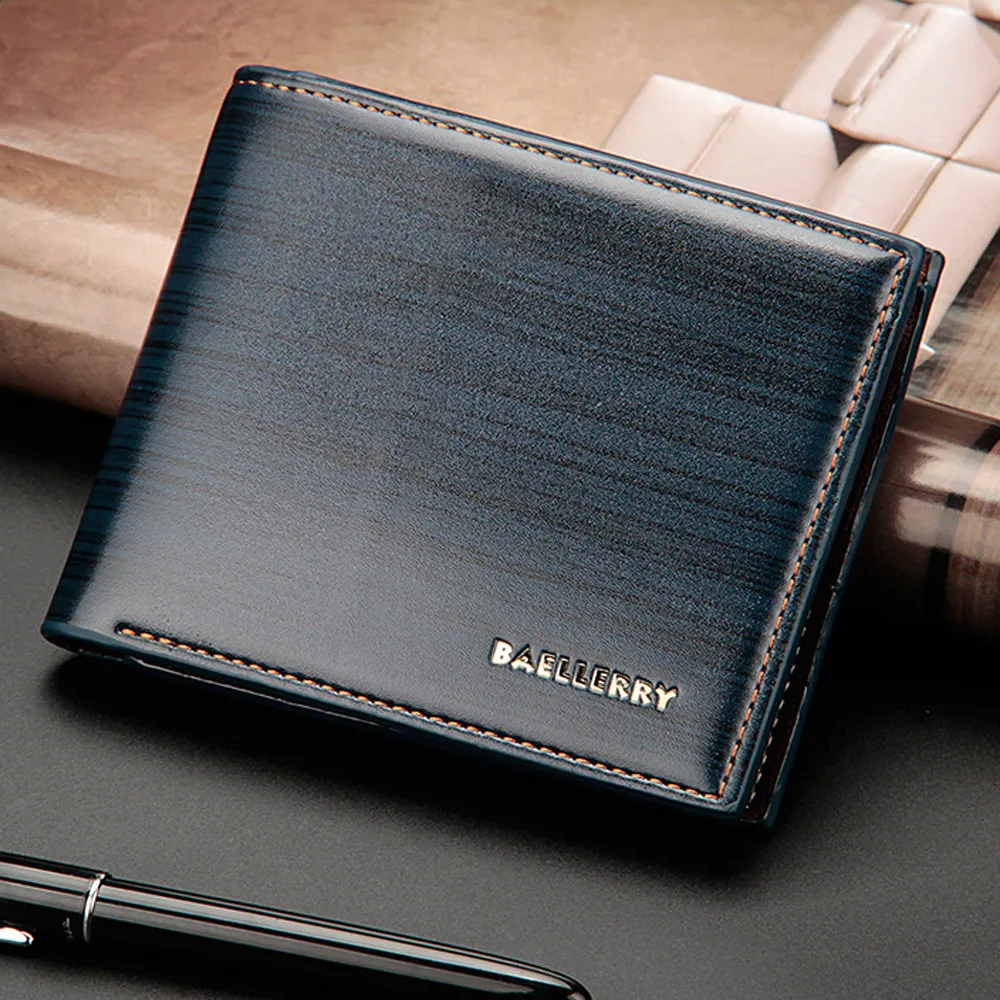 

Aelicy Men Wallet Fashion Leather ID Card Holder Billfold Purse male Wallet Dropshipping new 2018 hot SELLING carteira feminina