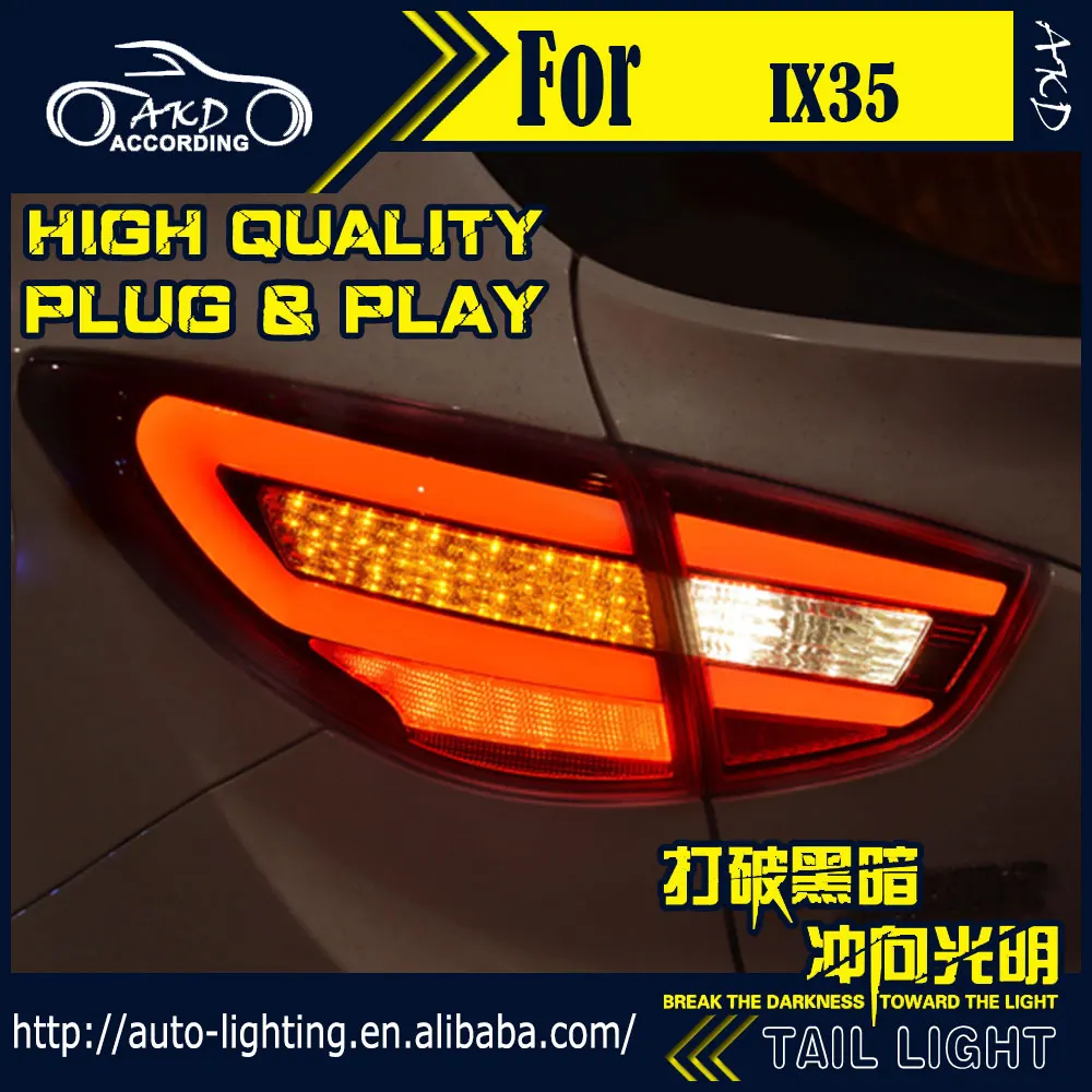 AKD Car Styling Tail Lamp for Hyundai IX35 Tail Lights New Tuscon LED