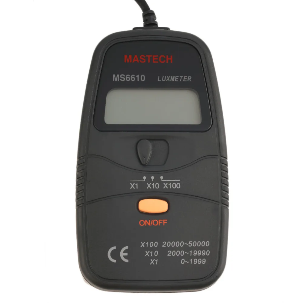 2018-NEW-1pcs-Hot-Mastech-MS6610-Digital-Lux-Meter-Luxmeter-Light-Meter-0-50000lux (2)