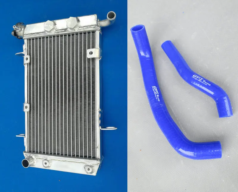 Aluminum Radiator & Hose For SUZUKI 2003 2008 LTZ400 KFX400 DVX400 LTZ