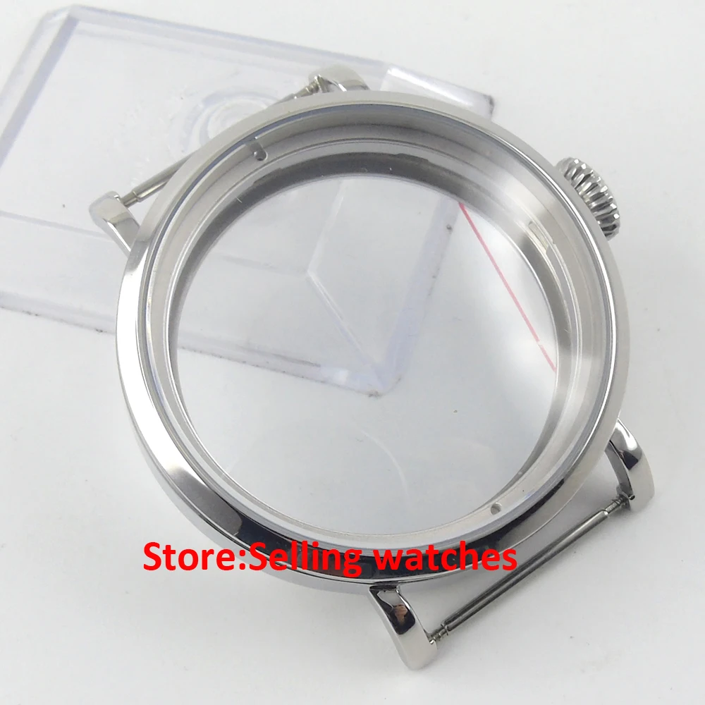 brushed watch case
