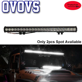 

1Pcs 25" 120W Led Off-Road Driving Light Bar with Spot Beam Single Row roof lighting for ATV 4WD SUV