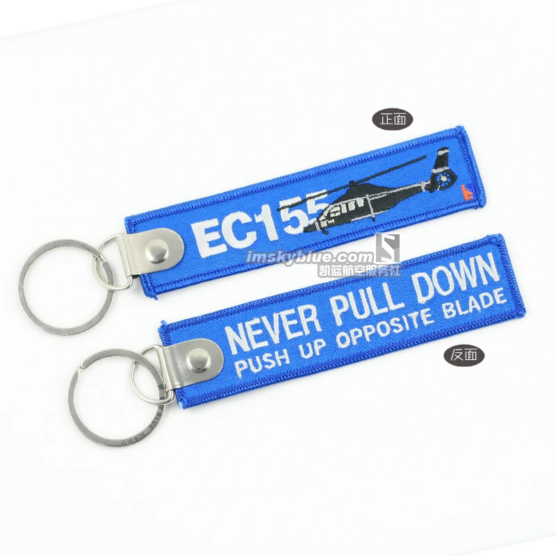 New Creative Ec155 Travel Luggage Tag Helicopter Embroidery Dolphin New Creative Ec155 Travel Luggage Tag Helicopter Embroidery Dolphin Unique Pilot Bag Blue Never Pull Down In Accessories From Bags