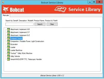

Bobcat Service Library [08/2014]