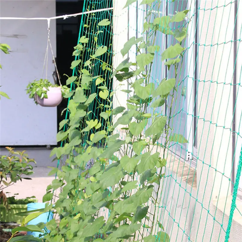 Нейлоновая Цветочная сетка для выращивания растений, поддержка для скалолазания, искусственная сетка для выращивания растений, садовые инструменты