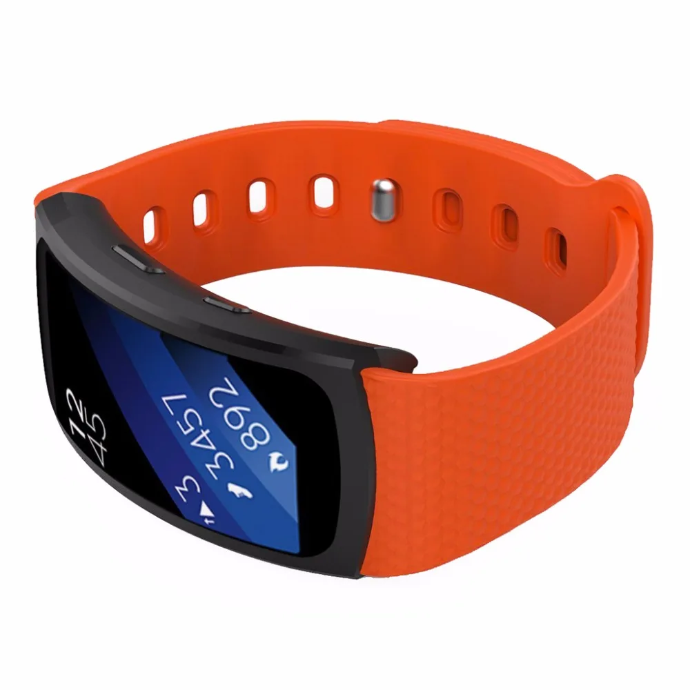 s.r5.12-Silicone-Sport-Strap-for-Samsung-Gear-Fit-2-SM-R360-in-Orange-2