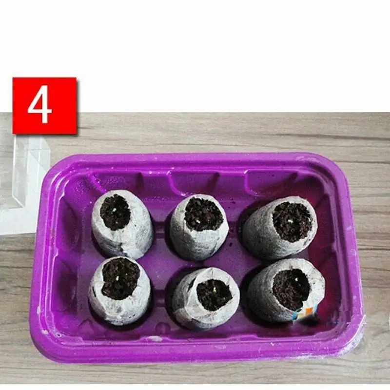 10/20/50Pcs Jiffy Peat Pellets Seed Starting Plugs Seeds Starter Pallet Seedling Soil Block Pro Garden Tools Easy To Use 30mm