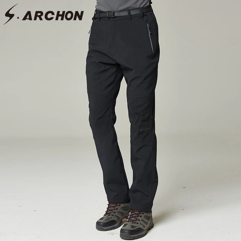 ReFire de cazadora de invierno a prueba de agua al aire libre senderismo pantalón caliente de los hombres de Trekking Camping pantalones de lana Pantalones de deporte del esquí pantalones de pesca ReFire de cazadora de invierno a prueba de agua al aire libre senderismo pantalón caliente de los hombres de Trekking Camping pantalones de lana Pantalones de deporte del esquí pantalones de pesca