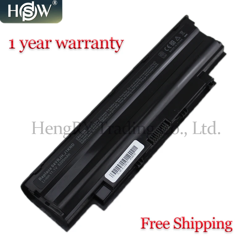 HSW 5200 мАч 6Cell Батарея J1KND для Dell Inspiron N4010 N4050 N4110 N5010 N7010 N7110 M501 M501R M511R N3010 N3110 N5010D N5110