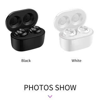 

Wireless Touch Control Earbuds Mic Mini Wireless Bluetooth Headset Sports Stereo Music Earphone For iOS Android Phones
