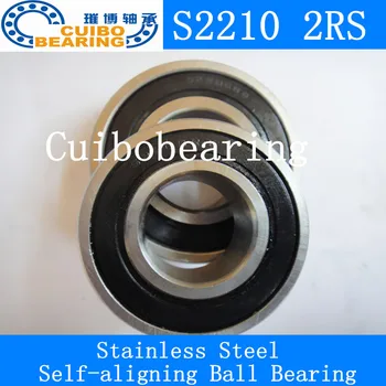

Stainless steel self-aligning ball bearings S2210 2rs Size 50*90*23