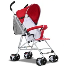 HUAYING коляска легкая складная легко переносить ребенка четырехколесная детская коляска может быть в самолете