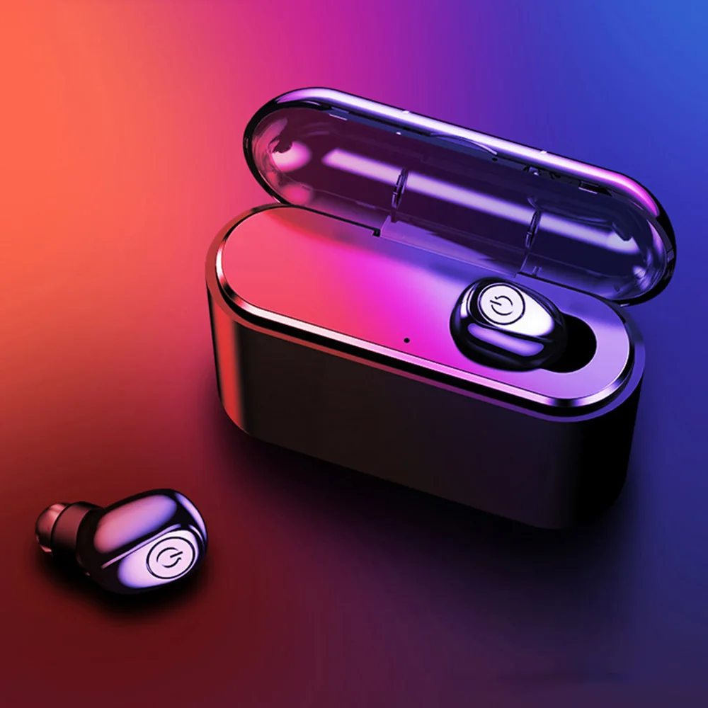 

TWS WirelessBluetooth Headset CVC 8.0 Noise Cancelling Earphone Earbuds Chargingcase Sport Headphones for IOS Android Phone