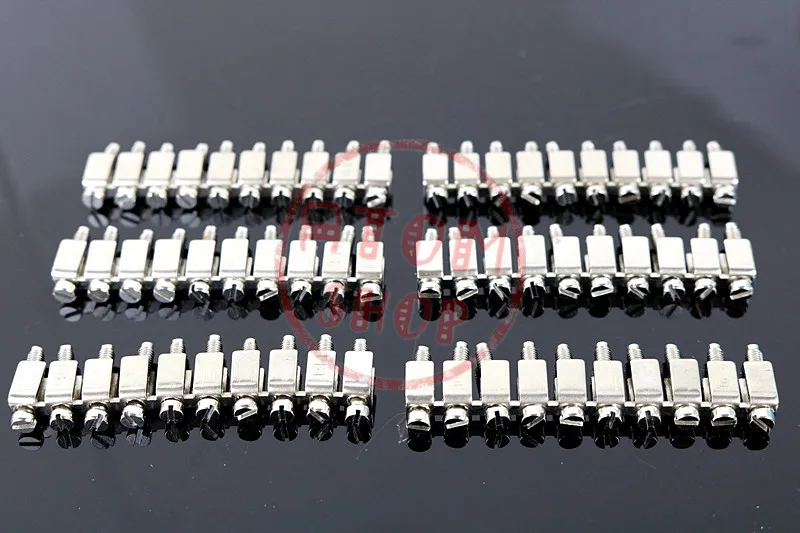 FBI 10 6 TERMINAL BLOCK FIXED BRIDGE 10POSITION 10/PACK UK2.5B UK5Nin