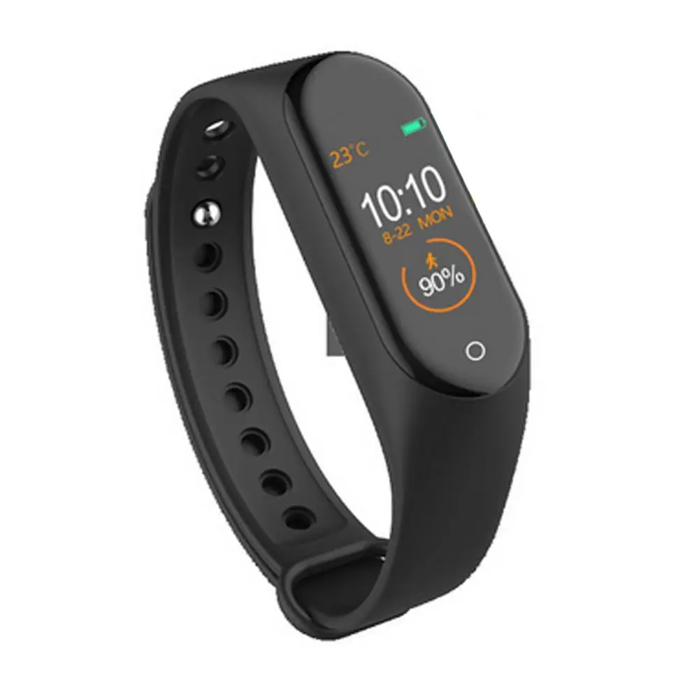 

M4 Smart Bracelet Waterproof real-time dynamic Heart Rate & blood Pressure Monitor Smart Band Fitness Tracker Sport Wristband