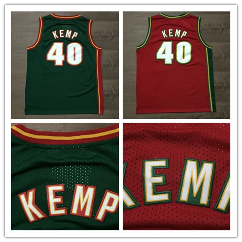 red and green basketball jersey