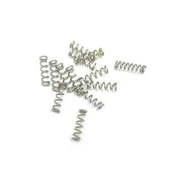 

10pcs stainless steel compression spring multifunctional tension springs for air guns toys 0.5*3*10mm