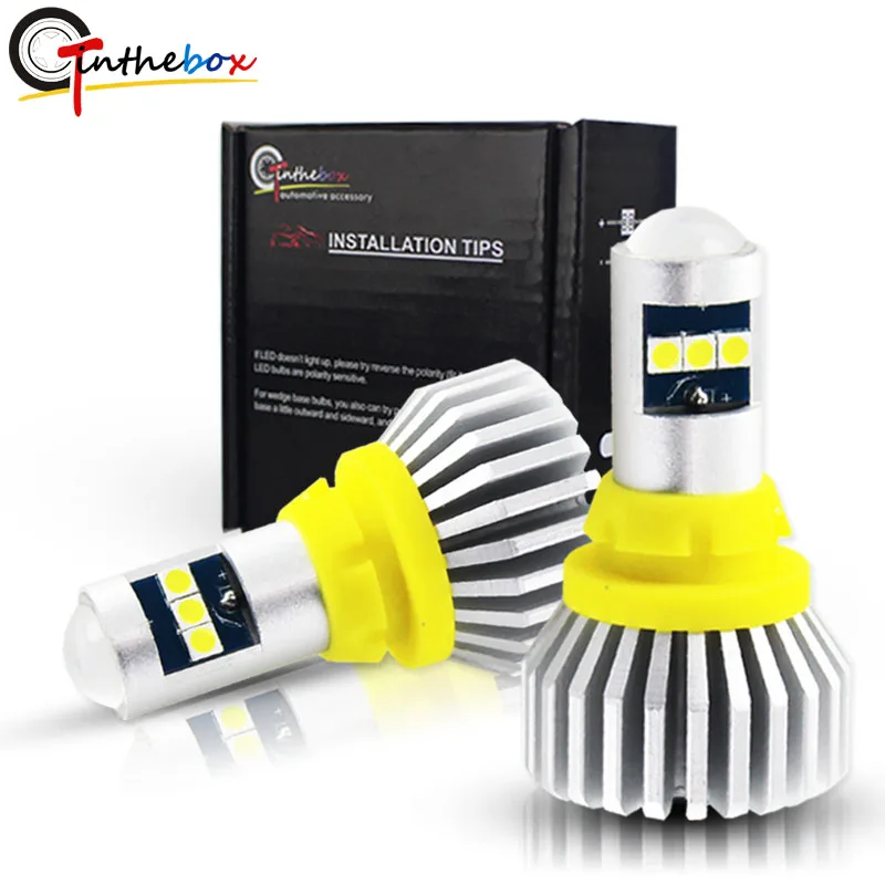 

Gtinthebox 2pcs 6000K White T15 led Bulb OBC Canbus 3030 LED 912 921 W16W T15 LED For car Backup Reverse Lights Turn Signal 12V