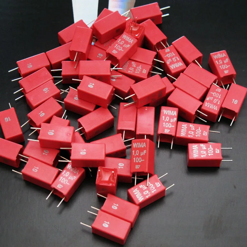 

10PCS WIMA 1uF/105 100V MKS2 5mm German HiFi Audio Fever Capacitor Coupling Capacitor Free Shipping