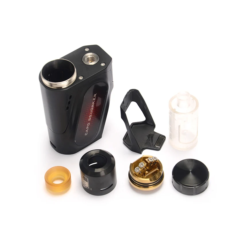 Оригинальный Ijoy CAPO Squonk комплект с 20700 батареей 3000 мАч 9 мл бутылка IJOY SQUONK коробка