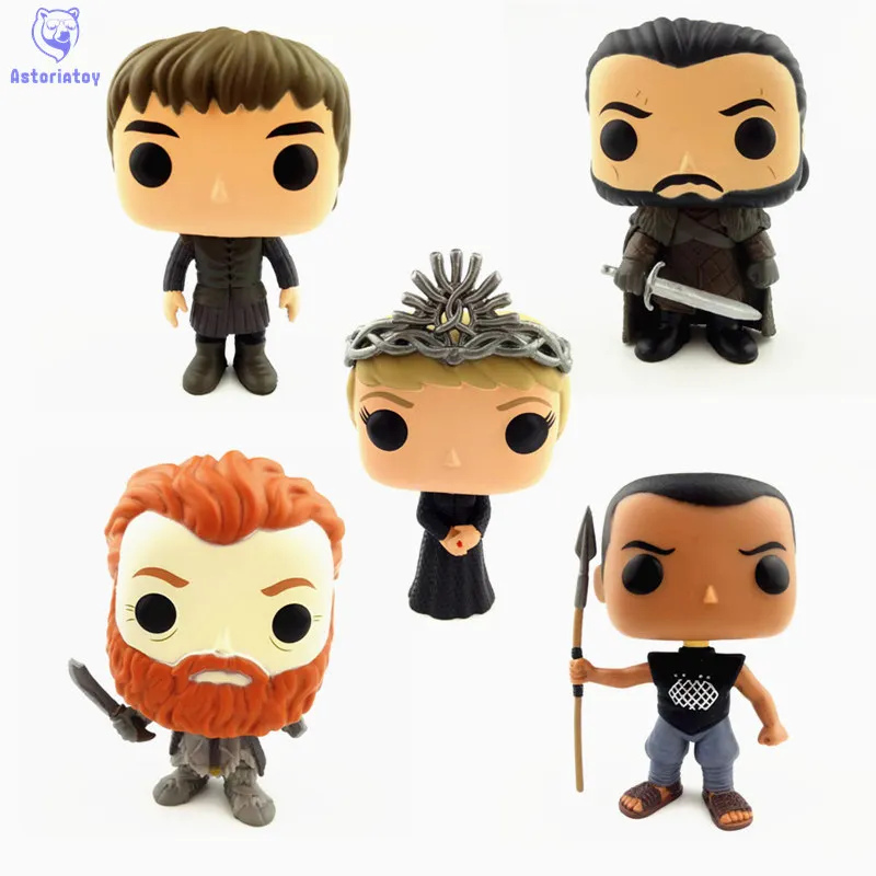 NEW 10cm Game of Thrones Cersei Lannister Bran Stark Grey