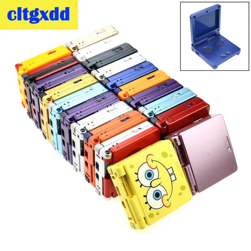 

cltgxdd Cartoon Full Housing Shell Replacement For Nintendo Gameboy Advance SP For GBA SP Game Console Cover Case