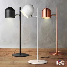 Светодиодный светильник с затемнением современный минималистический скандинавский персональный Железный глаз офисная настольная лампа работает, чтобы узнать, настольная лампа для чтения