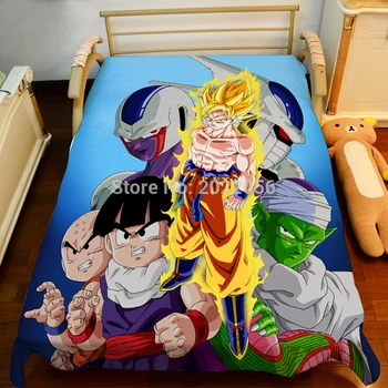 

Anime Manga Dragonball Z Bed Sheet 150*200cm Bedsheet 004