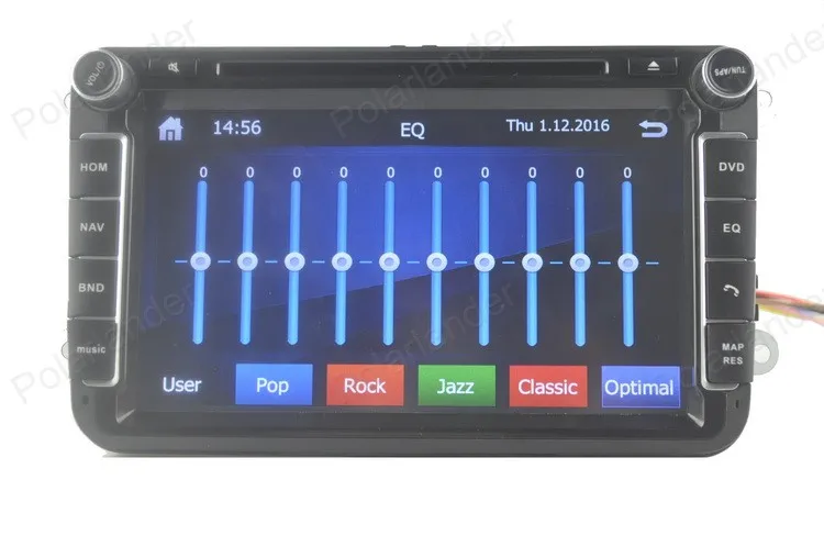 Top Two Din 8 Inch CarDVD Player For VW/POLO/PASSAT/Golf/Skoda/Octavia/SEAT/LEON 3G Wifi Radio GPS Windows Ce system 13