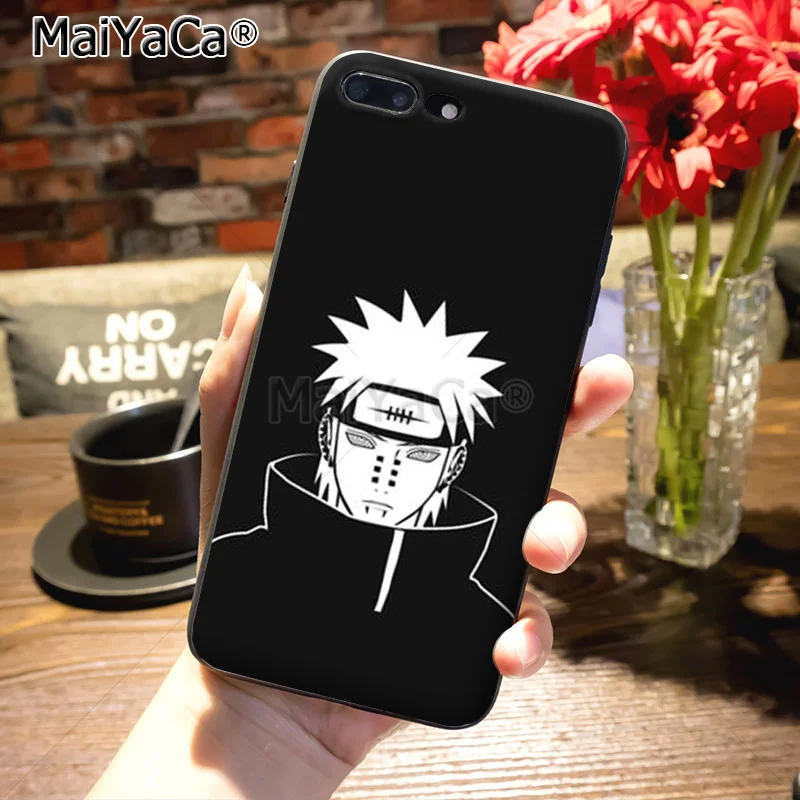 MaiYaCa логотип Akatsuki Naruto красочные милые аксессуары для телефонов Чехол для iPhone 8 7 6 6S Plus X XS MAX XR 5 5S SE 11pro чехол в виде ракушки