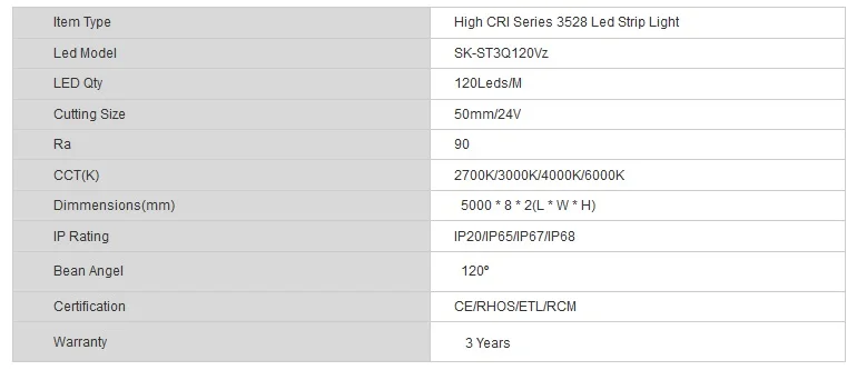 Vampol 5 м/лот 120 светодиодов/m 9,6 Вт/м 12 v/24 v smd 3528 Светодиодные полосы светодиодные фонари для струнных доступны для различных цветов