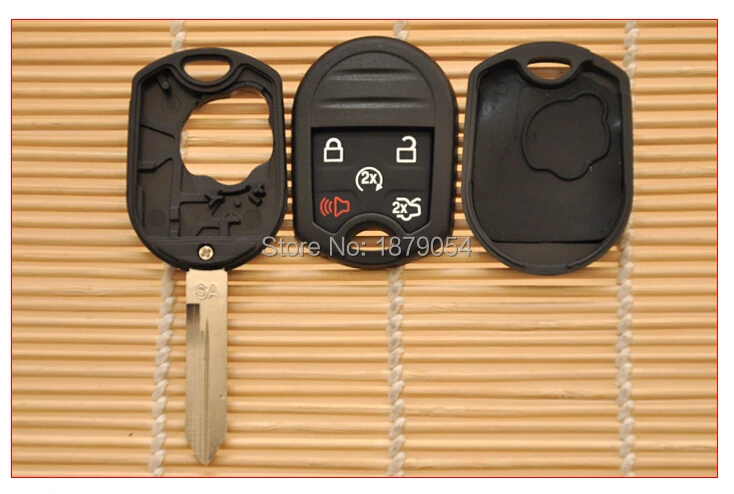5 Buttons Ford Raptor Edge remote key shell with Left Cllamp  (4).jpg