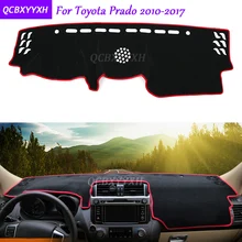 Для Toyota Prado 2010-2017 Dashboard Коврик защитный подкладке Photophobism площадку подушка тени автомобилей Стайлинг авто аксессуары