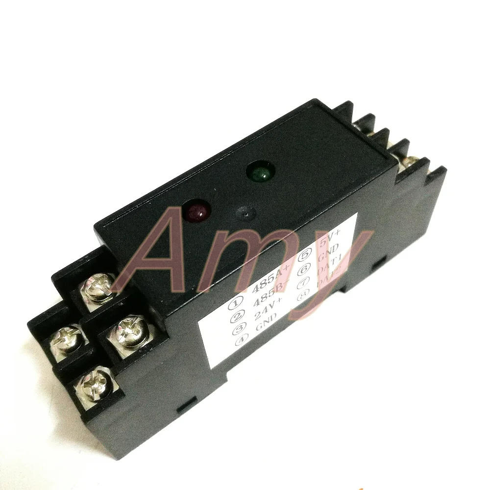 

TAM-18B20-2L guide 2 way DS18B20 temperature acquisition module RS485 communication can connect to PLC.