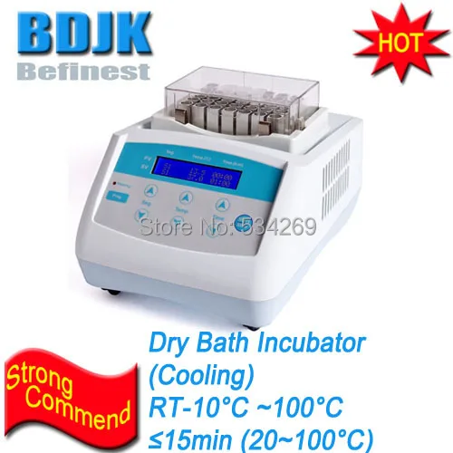 DTC-100 Lab Dry Bath Incubator with Cooling Type Laboratory Thermostatic Equipment
DTC-100 Lab Dry Bath Incubator with Cooling Type Laboratory Thermostatic Equipment