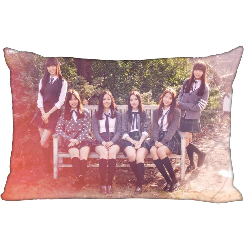 Популярная Корейская атласная наволочка GFRIEND на заказ 35x45 см (одна сторона)