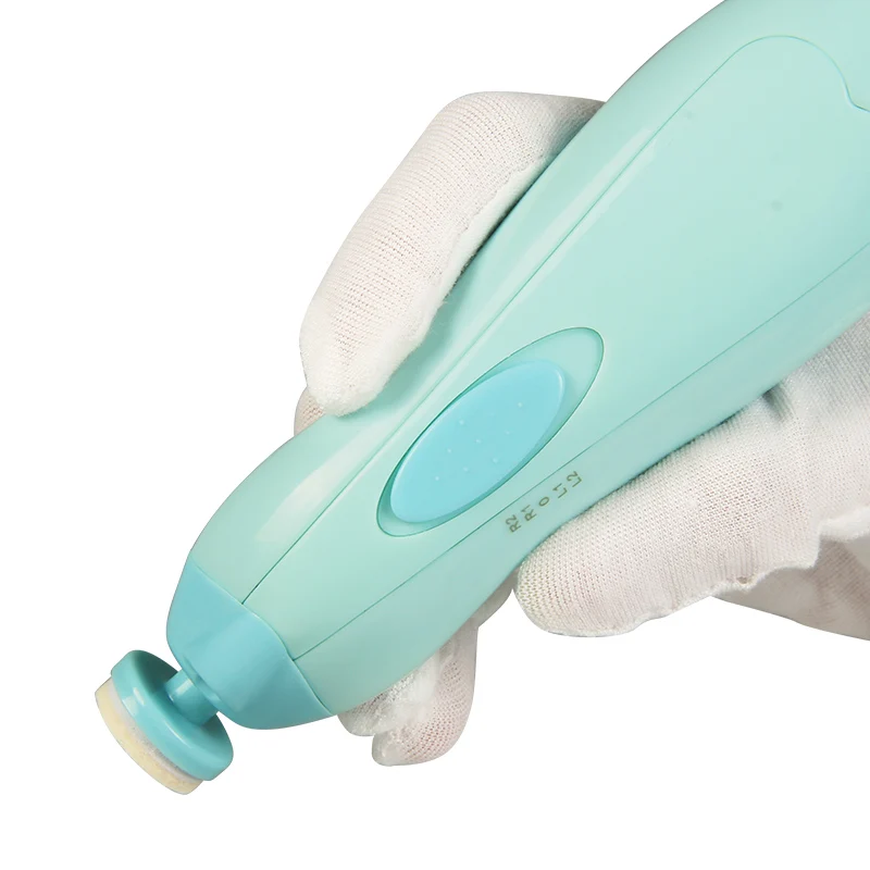 Babytry 6 في واحد متعددة الوظائف إصبع قدم طحن المقص ABS مانيكير أداة الكهربائية الطفل الرعاية مسمار الانتهازي للأطفال الكبار
